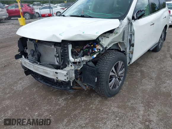 2018 Nissan Pathfinder SV with VIN 5N1DR2MM4JC664460, listed as a IAAI auction lot 42336424 with 116,203 mi miles and . Bid and sale history available at DreamBid. Image 6.