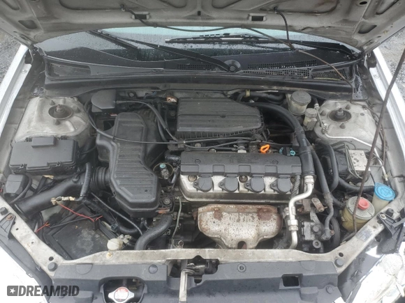 2002 Honda Civic EX with VIN 1HGES257X2L018588, listed as a Copart auction lot 48757935 with 222,775 mi miles and Salvage Title. Bid and sale history available at carsss.com. Image 11.