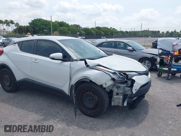 2021 Toyota C-HR LE with VIN NMTKHMBX4MR130660, listed as a IAAI auction lot 41848573 with 133,612 mi miles and . Bid and sale history available at DreamBid. Image 1.