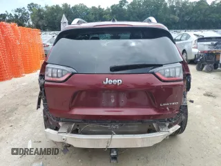 2019 Jeep Cherokee Limited with VIN 1C4PJLDB8KD185287, listed as a Copart auction lot 62718765 with 105,356 mi miles and Non repairable. Bid and sale history available at DreamBid. Image 6.