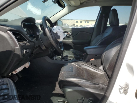 2019 Jeep Cherokee Limited with VIN 1C4PJLDB1KD346191, listed as a Copart auction lot 56787685 with Not provided miles and Salvage title. Bid and sale history available at DreamBid. Image 7.