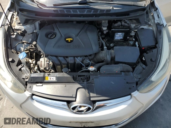 2016 Hyundai Elantra SE with VIN 5NPDH4AE8GH758998, listed as a Copart auction lot 60131145 with Not provided miles and Salvage title. Bid and sale history available at DreamBid. Image 11.