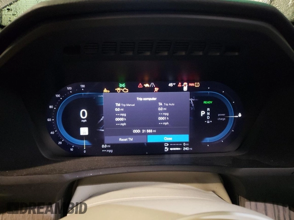 2023 Volvo XC90 with VIN YV4H60CW9P1973753, listed as a Copart auction lot 44823505 with 21,583 mi miles and Salvage Title. Bid and sale history available at DreamBid. Image 9.