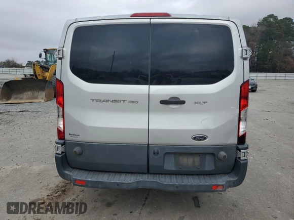 2016 Ford Transit Wagon XL with VIN 1FBZX2ZM4GKA30027, listed as a Copart auction lot 86151314 with 0 mi miles and Salvage Title. Bid and sale history available at carsss.com. Image 6.