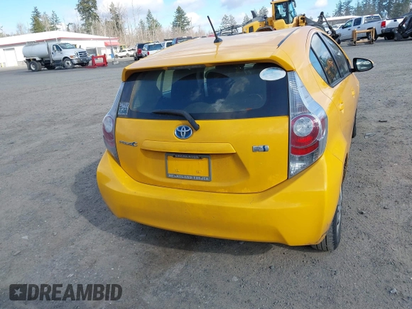 2014 Toyota Prius One with VIN JTDKDTB33E1079493, listed as a IAAI auction lot 41712212 with 110,309 mi miles and . Bid and sale history available at DreamBid. Image 17.