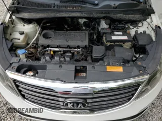 2013 Kia Sportage LX with VIN KNDPBCA20D7501980, listed as a Copart auction lot 61784015 with 140,793 mi miles and Salvage title. Bid and sale history available at DreamBid. Image 12.