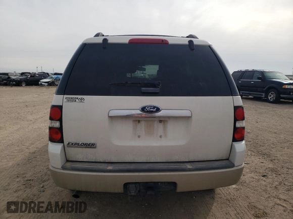 2008 Ford Explorer Eddie Bauer with VIN 1FMEU64E98UA21416, listed as a Copart auction lot 44753985 with 104,715 mi miles and Salvage Title. Bid and sale history available at carsss.com. Image 6.