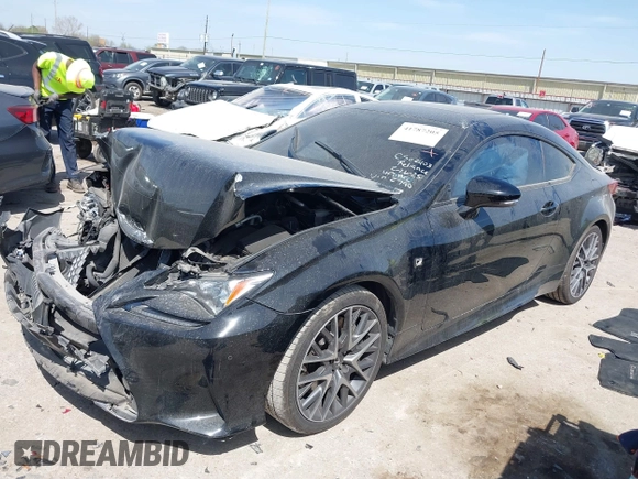 2016 Lexus RC 200t F Sport with VIN JTHHA5BC8G5002790, listed as a IAAI auction lot 41787205 with 59,165 mi miles and . Bid and sale history available at DreamBid. Image 17.