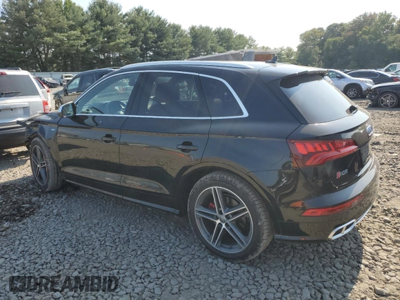 2018 Audi SQ5 Premium Plus with VIN WA1A4AFY0J2202932, listed as a Copart auction lot 71538104 with 90,036 mi miles and Salvage Title. Bid and sale history available at DreamBid. Image 2.