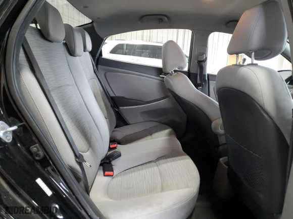 2016 Hyundai Accent SE with VIN KMHCT4AE3GU043509, listed as a Copart auction lot 52686345 with 46,066 mi miles and Salvage Title. Bid and sale history available at carsss.com. Image 10.