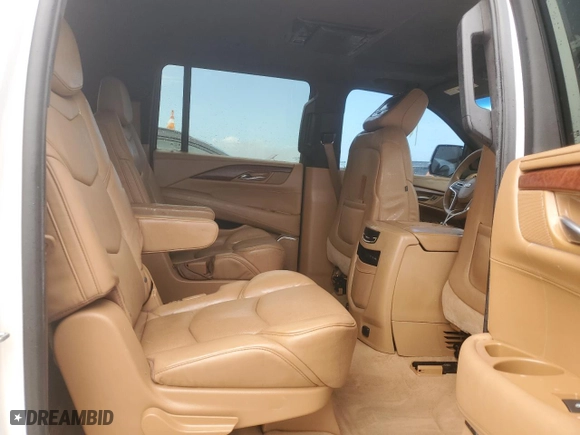 2017 Cadillac Escalade ESV Platinum with VIN 1GYS4KKJ4HR363059, listed as a Copart auction lot 74625974 with 0 mi miles and Non Repairable. Bid and sale history available at carsss.com. Image 11.