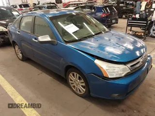 2010 Ford Focus SEL with VIN 1FAHP3HN0AW231260, listed as a IAAI auction lot 41783407 with 204,528 mi miles. Bid and sale history available at carsss.com. Image 1.