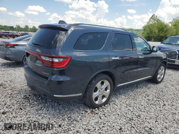 2014 Dodge Durango Limited с VIN 1C4RDHDG6EC390464, выставлен на аукционе Copart как лот 61191595 с пробегом 111 763 миль миль и Списание • Salvage title. История ставок и продаж доступна на DreamBid. Изображение 3.