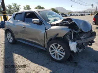 2016 Nissan Juke S z VIN JN8AF5MRXGT608663, wystawiony jako Copart lot #58074195 z przebiegiem 89 921 mil mil oraz Szkoda całkowita • Salvage title. Historia ofert i sprzedaży dostępna na DreamBid. Obrazek 4.