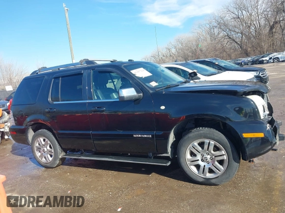 2008 Mercury Mountaineer Premier with VIN 4M2EU48E48UJ00084, listed as a IAAI auction lot 41437224 with 213,707 mi miles. Bid and sale history available at carsss.com. Image 14.