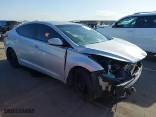 2012 Hyundai Elantra GLS with VIN KMHDH4AE6CU460641, listed as a IAAI auction lot 41926289 with 1 mi miles. Bid and sale history available at carsss.com. Image 1.
