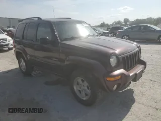 2004 Jeep Liberty Limited with VIN 1J4GL58K74W163637, listed as a Copart auction lot 62154015 with 93,645 mi miles and Salvage title. Bid and sale history available at DreamBid. Image 4.