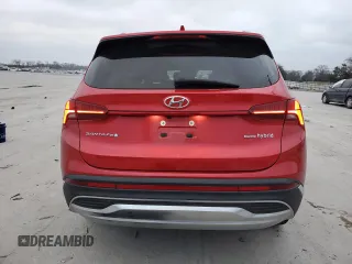 2023 Hyundai Santa Fe Hybrid Limited with VIN 5NMS5DA11PH003637, listed as a Copart auction lot 86084444 with 20,056 mi miles and Salvage Title. Bid and sale history available at carsss.com. Image 6.