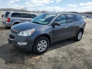 2012 Chevrolet Traverse LS with VIN 1GNKRFED9CJ421220, listed as a Copart auction lot 52912825 with 113,567 mi miles and Clean Title. Bid and sale history available at DreamBid. Image 1.