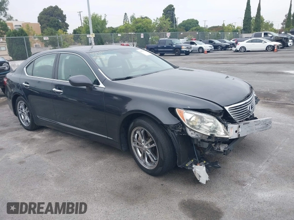 2007 Lexus LS 460 with VIN JTHBL46FX75019041, listed as a IAAI auction lot 42471322 with Not provided miles and . Bid and sale history available at DreamBid. Image 1.