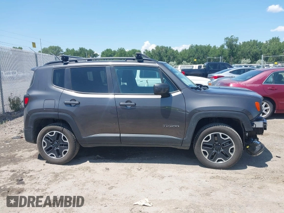 2017 Jeep Renegade Latitude with VIN ZACCJBBB9HPG63464, listed as a IAAI auction lot 42592072 with 78,031 mi miles and . Bid and sale history available at DreamBid. Image 13.