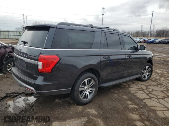 2024 Ford Expedition Max XLT with VIN 1FMJK1J80REA55794, listed as a Copart auction lot 85528924 with 8,166 mi miles and Clean Title. Bid and sale history available at DreamBid. Image 3.