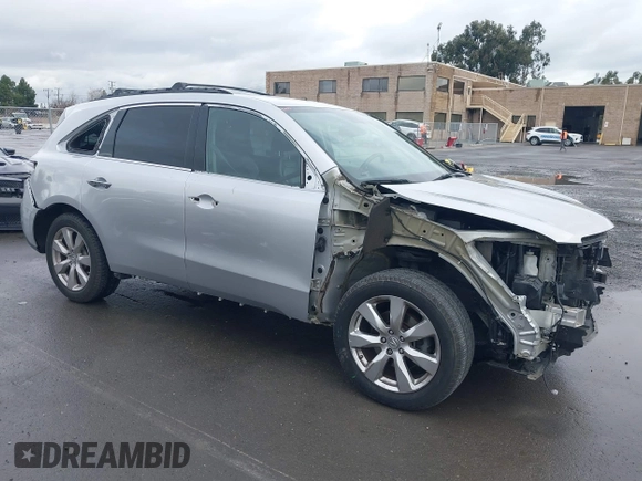 2014 Acura MDX Advance with VIN 5FRYD4H88EB036924, listed as a IAAI auction lot 41513713 with 133,133 mi miles and . Bid and sale history available at carsss.com. Image 1.
