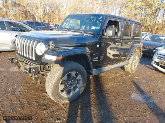 2020 Jeep Wrangler Unlimited North Edition with VIN 1C4HJXEN4LW157514, listed as a IAAI auction lot 40942133 with 32,980 mi miles. Bid and sale history available at carsss.com. Image 18.