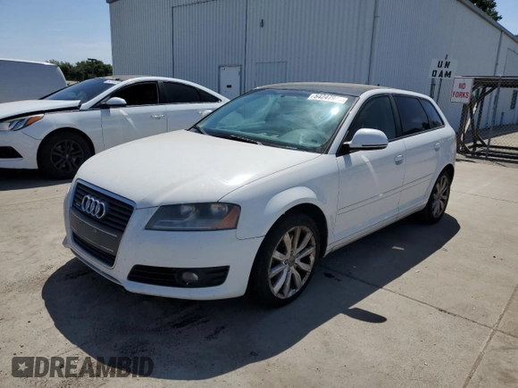 2009 Audi A3 Premium z VIN WAUKF78P39A017316, wystawiony jako Copart lot #54247945 z przebiegiem 172 877 mil mil oraz Czysty tytuł • Clean title. Historia ofert i sprzedaży dostępna na DreamBid. Obrazek 1.