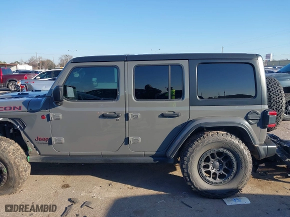 2021 Jeep Wrangler Unlimited Rubicon with VIN 1C4JJXFG3MW842686, listed as a IAAI auction lot 41517391 with 44,127 mi miles. Bid and sale history available at carsss.com. Image 15.