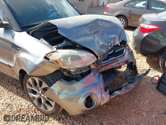 2013 Kia Soul + with VIN KNDJT2A61D7591186, listed as a IAAI auction lot 41962644 with 118,140 mi miles and . Bid and sale history available at DreamBid. Image 6.