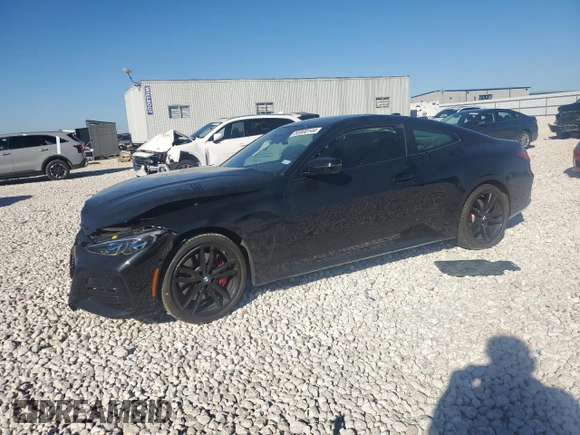 2021 BMW 4 Series M440i xDrive with VIN WBA13AR00MCF42708, listed as a Copart auction lot 85900144 with Not Provided miles and Salvage Title. Bid and sale history available at DreamBid. Image 1.