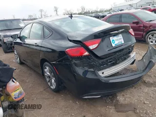 2015 Chrysler 200 S with VIN 1C3CCCBG9FN518690, listed as a IAAI auction lot 42026576 with 45,971 mi miles. Bid and sale history available at carsss.com. Image 3.