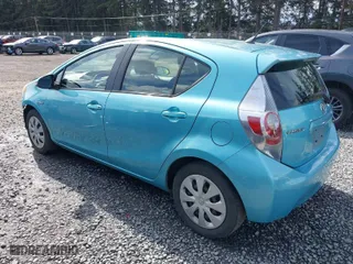 2013 Toyota Prius c One with VIN JTDKDTB31D1049603, listed as a IAAI auction lot 41831397 with 110,480 mi miles. Bid and sale history available at carsss.com. Image 3.
