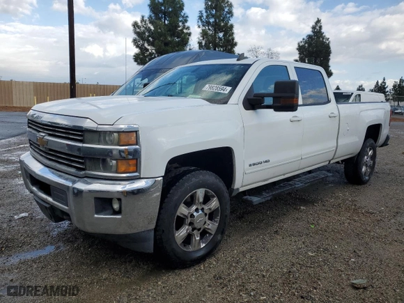 2015 Chevrolet Silverado 2500HD Built After Aug 14 LT with VIN 1GC1CVEG7FF607761, listed as a Copart auction lot 83392844 with 353,226 mi miles and Salvage Title. Bid and sale history available at carsss.com. Image 1.