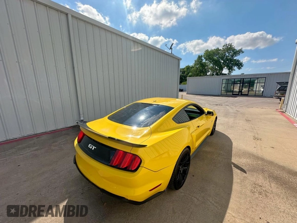 2015 Ford Mustang GT with VIN 1FA6P8CF8F5317000, listed as a Copart auction lot 56435895 with 95,824 mi miles and Clean Title. Bid and sale history available at DreamBid. Image 4.