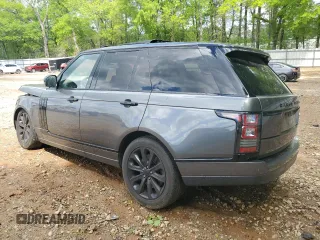 2016 Land Rover Range Rover HSE с VIN SALGS2PF6GA285363, выставлен на аукционе Copart как лот 52613175 с пробегом Не указан миль и Списание • Salvage title. История ставок и продаж доступна на DreamBid. Изображение 2.