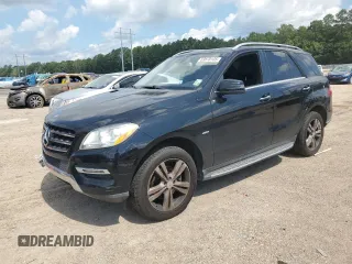 2012 Mercedes-Benz M 350 with VIN 4JGDA5HB6CA041101, listed as a Copart auction lot 63870135 with Not provided miles and Clean title. Bid and sale history available at DreamBid. Image 1.
