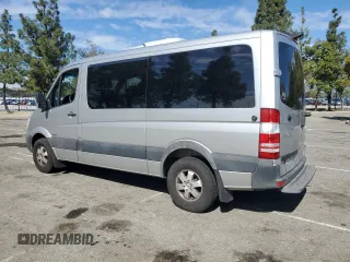 2014 Mercedes-Benz Sprinter Passenger with VIN WDZPE7DC3E5844573, listed as a Copart auction lot 45985045 with Not Provided miles and Salvage Title. Bid and sale history available at carsss.com. Image 2.