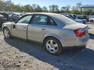 2002 Audi A4 1.8T with VIN WAULC68EX2A222465, listed as a Copart auction lot 74717594 with 146,737 mi miles and Salvage Title. Bid and sale history available at carsss.com. Image 2.