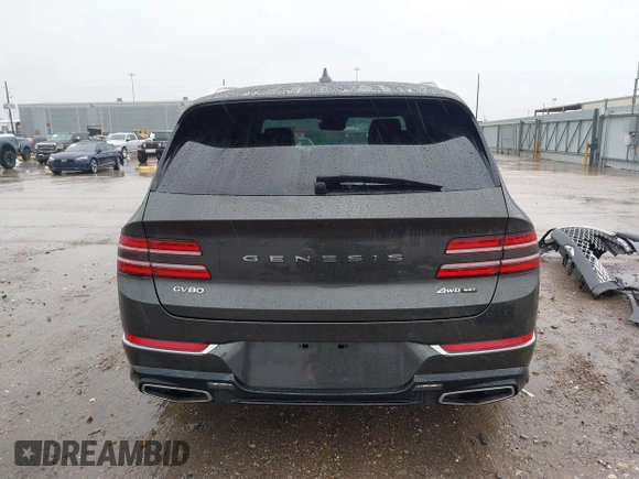 2024 Genesis GV80 with VIN KMUHCESC9RU161139, listed as a IAAI auction lot 41549627 with 31,025 mi miles and . Bid and sale history available at DreamBid. Image 17.