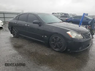 2007 Infiniti M45 Sdn with VIN JNKBY01E97M401463, listed as a Copart auction lot 82040734 with 115,282 mi miles and Salvage Title. Bid and sale history available at carsss.com. Image 4.
