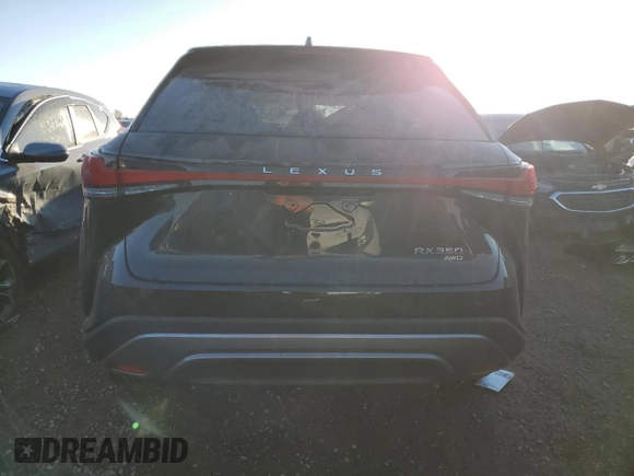 2025 Lexus RX 350 с VIN 2T2BAMCA9SC089458, выставлен на аукционе Copart как лот 83645594 с пробегом 487 миль миль и Списание • Salvage title. История ставок и продаж доступна на DreamBid. Изображение 6.
