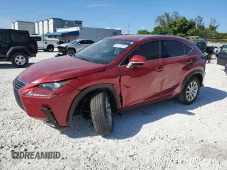 2020 Lexus NX 300 with VIN JTJAARBZ4L5011167, listed as a Copart auction lot 62017015 with 24,375 mi miles and Salvage title. Bid and sale history available at DreamBid. Image 1.