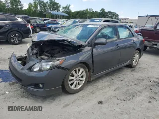 2010 Toyota Corolla with VIN 2T1BU4EE0AC429591, listed as a Copart auction lot 57840925 with 198,731 mi miles and Salvage title. Bid and sale history available at DreamBid. Image 1.