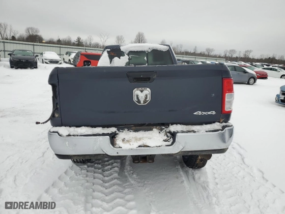 2019 Ram 2500 Tradesman with VIN 3C6MR5AJ0KG551935, listed as a Copart auction lot 43856195 with 156,569 mi miles and Salvage Title. Bid and sale history available at carsss.com. Image 6.