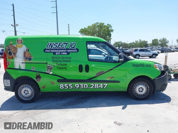 2018 Ram ProMaster City Cargo Tradesman with VIN ZFBERFAB3J6J50426, listed as a IAAI auction lot 42137488 with 59,631 mi miles and . Bid and sale history available at DreamBid. Image 13.