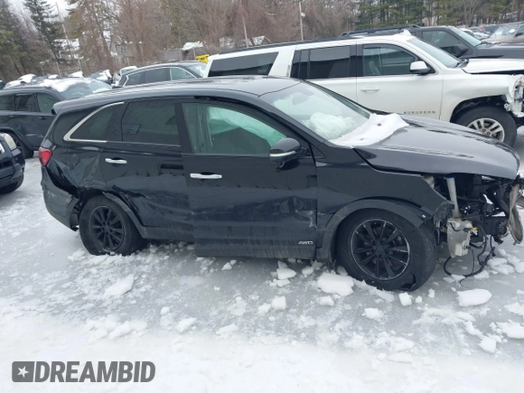 2019 Kia Sorento LX with VIN 5XYPGDA32KG543132, listed as a IAAI auction lot 41632828 with 91,152 mi miles and . Bid and sale history available at carsss.com. Image 13.