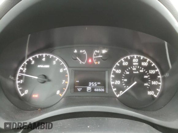 2017 Nissan Sentra S with VIN 3N1AB7AP5HY294244, listed as a Copart auction lot 59719275 with 166,506 mi miles and Salvage title. Bid and sale history available at DreamBid. Image 9.