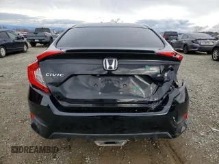 2020 Honda Civic Sedan Sport with VIN 19XFC2F85LE200703, listed as a Copart auction lot 45401055 with 69,941 mi miles and Non Repairable. Bid and sale history available at carsss.com. Image 6.